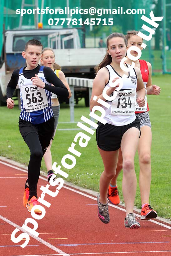 800 metres, NECAA Open Meeting, Morpeth, Sunday, September 27th. David T. Hewitson/Sports for All Pics